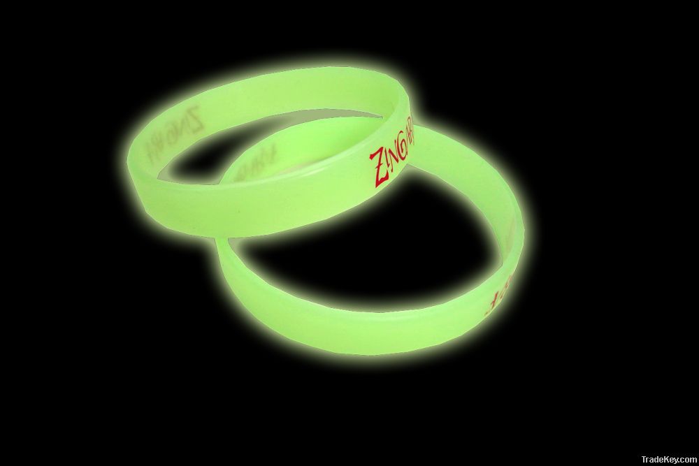 Glowing Silicone Wristband