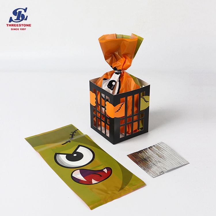 Print Cello Bopp Bag For Food Packaging, Halloween treat bags