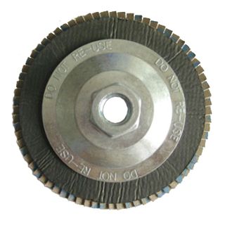 115 mm ceramic flap disc with fiberglass backing for innox