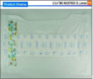 BREATHABLE AND DISPOSABLE BABY DIAPER WITH GOOD DESINE AND QUALITY.