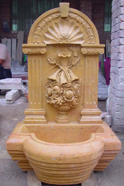 garden fountain