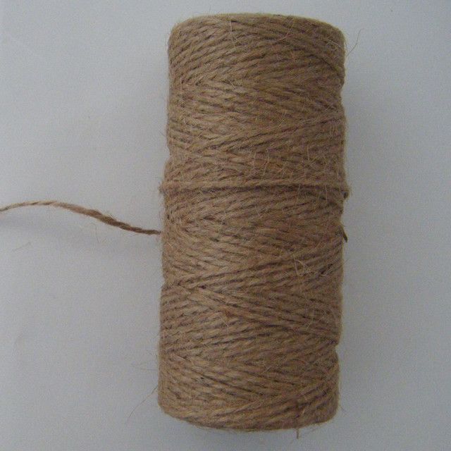 3ply 2mm  natural jute garden twine 