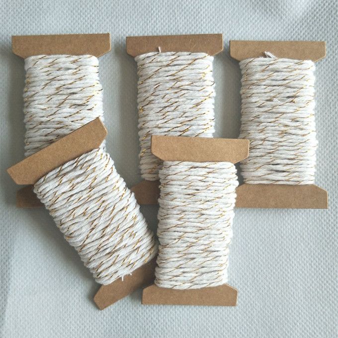 12 ply  1mm cotton  baker's twine on paper card