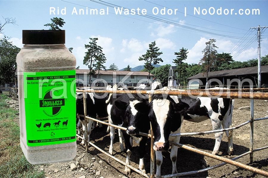 SMELLEZE Eco Animal Waste Odor Removal Granules: 50 lb