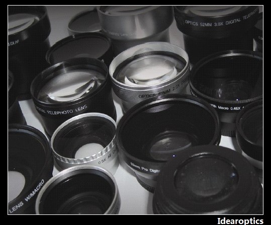 wide/telephoto/fisheye add on conversion lenses