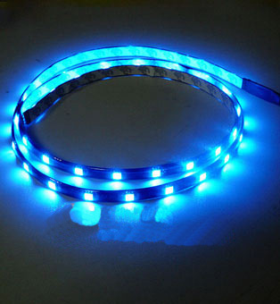 50cm 30LEDs waterproof 5050SMD blue LED strip light