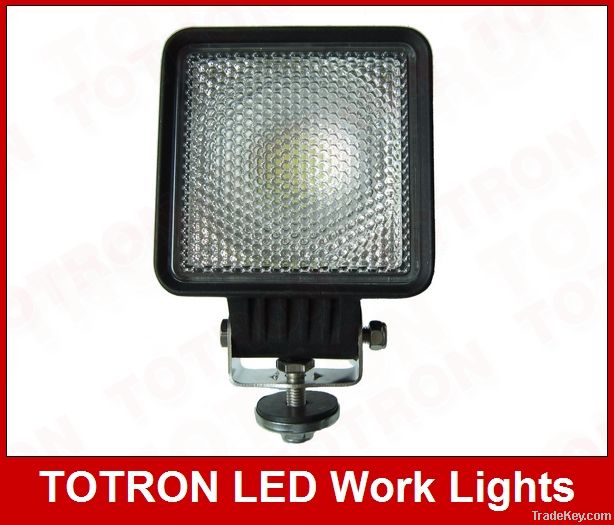 4" 30W 9-32V Square LED Work Light