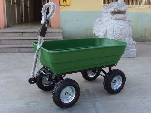 125L garden poly dump cart