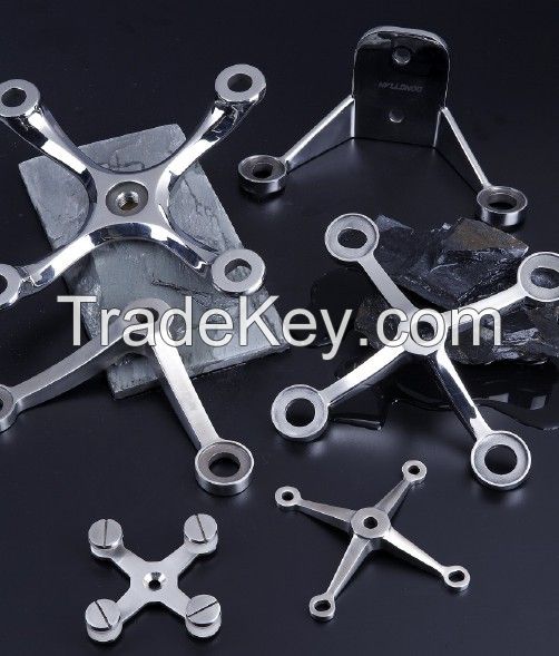 glass spider fittings for stainless steel