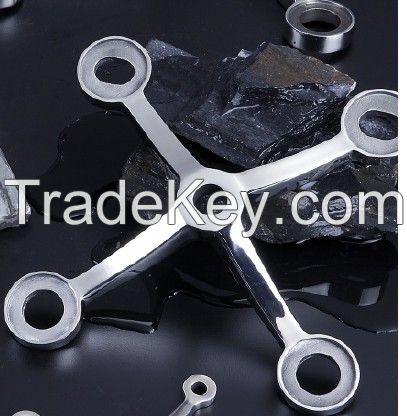 glass spider fittings for stainless steel