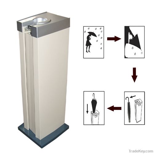 Automatic Wet Umbrella Bags Stand