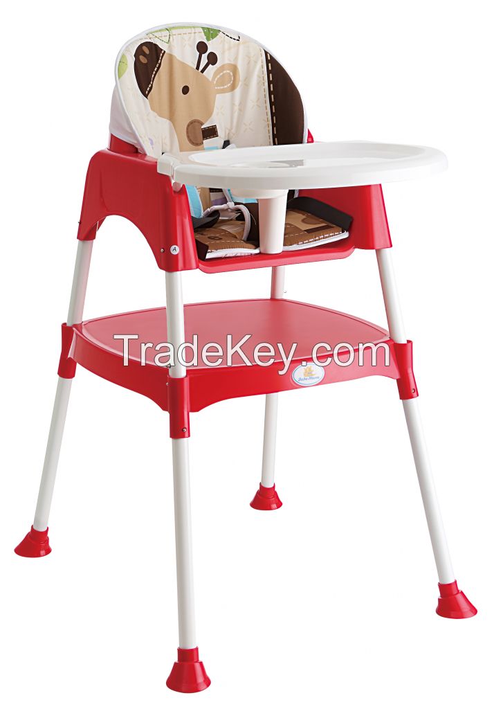 3 in 1 portable baby high chair multifunction baby table and chair  baby dinner chair