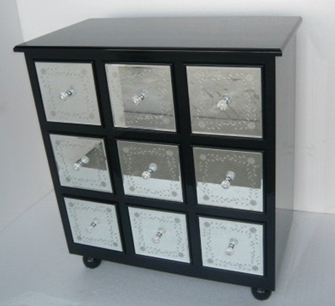9 drawer chest with mirror