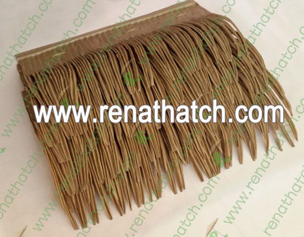 synthetic palm thatch, palmex thatch, artificial palm leaf thatch