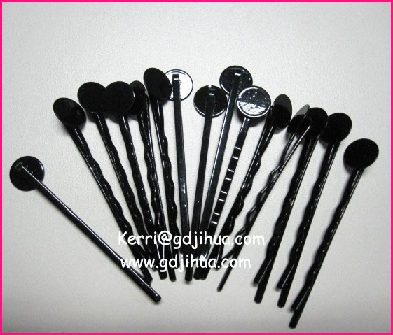 Various color bobby pin with pad, hair clip