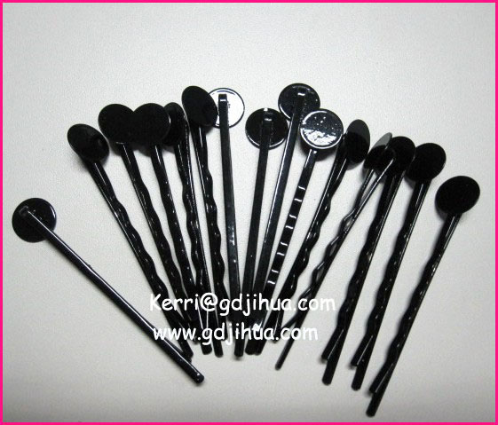 Various Color Bobby Pin With Pad, Hair Clip