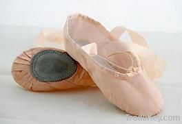 Satin split sole ballet shoe/dance shoe
