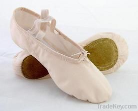 canvas split sole ballet shoe/dance shoe