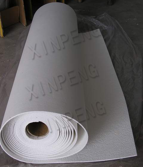 Refractory ceramic fiber paper