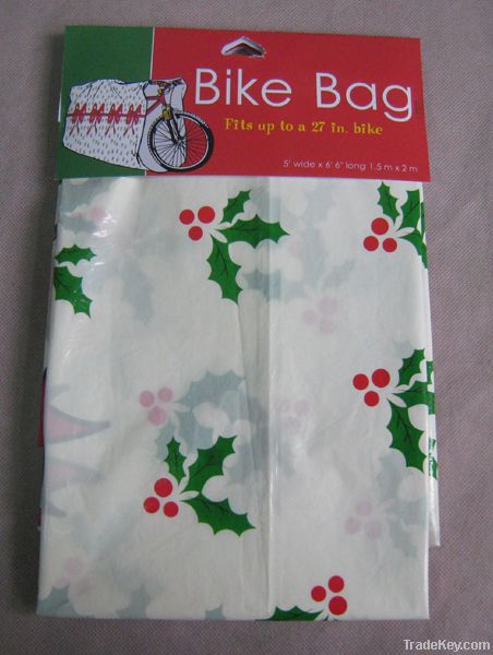 Christmas bike bag