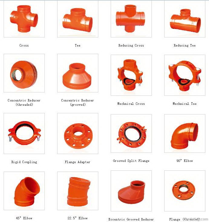 WPT brand ductile iron pipe fitting
