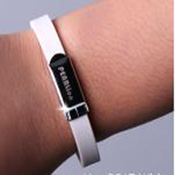 2011 Wholesale titanium Silicone ion energy balance Bracelet