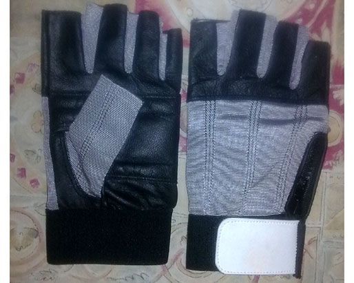 Gray Spandex Gloves