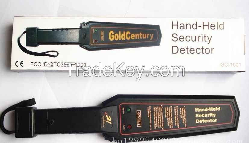 GC1001 hand held metal detector price , body scanner metal detector