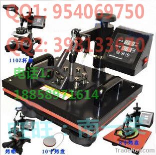 New heat transfer press machine 5 In 1 Multi-function factory Dire