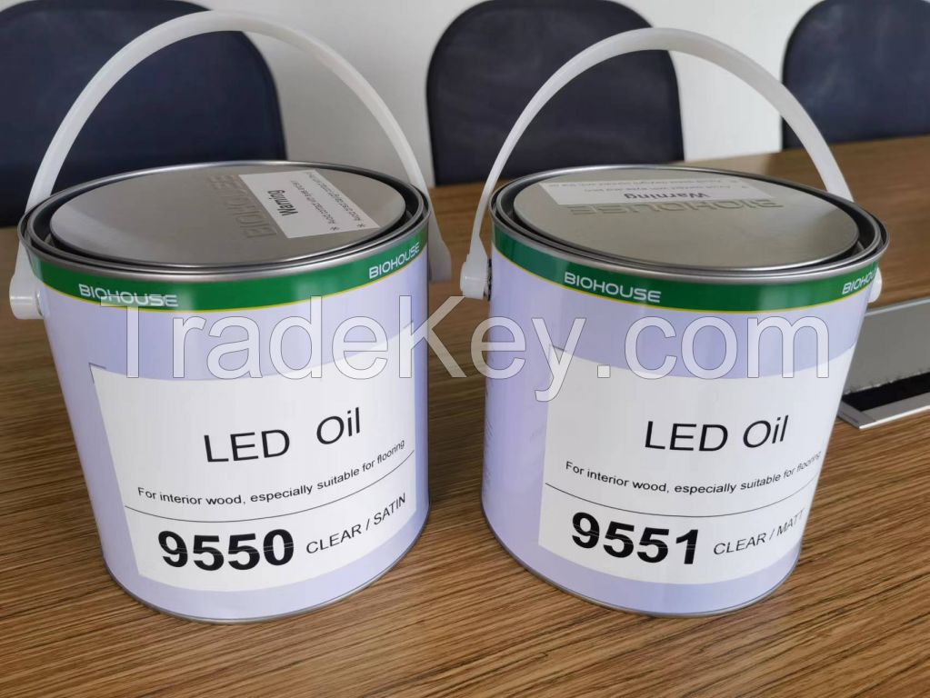 LED oil (UV-LED curable oil for wood treatment)