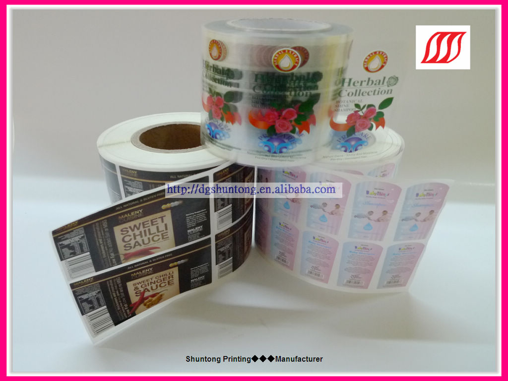 2011 High Quality  Roll Adhesive Label stickers