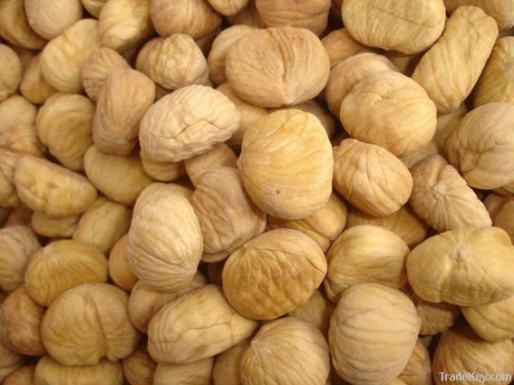 Dried frozen chestnut kernels