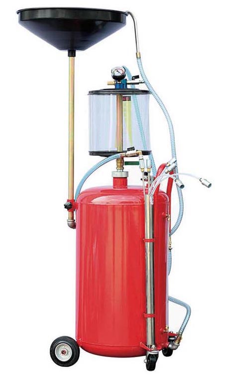 24 gallon (90L) portable pneumatic oil extractor