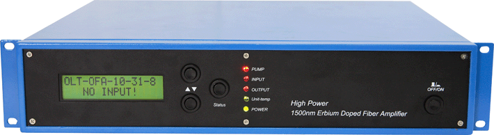 Negative Dispersion Fiber Amplifier