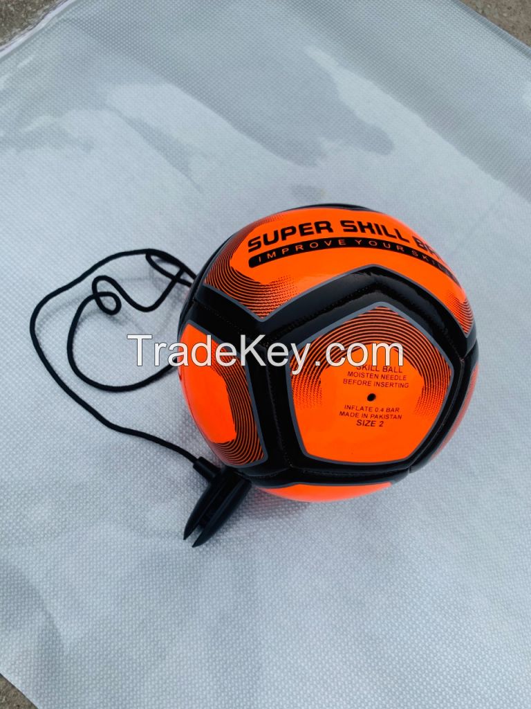 Training Ball Kick Soccer Ball Football Rope Touch Solo Kick with String Beginner Trainer Practice Belt