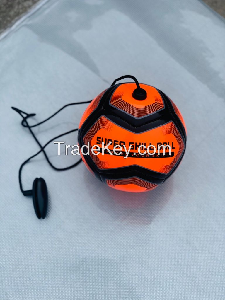 Training Ball Kick Soccer Ball Football Rope Touch Solo Kick with String Beginner Trainer Practice Belt