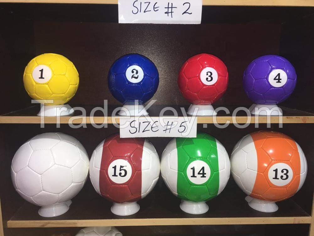 16 Soccer balls Set Huge Billiards Pool Football Sport Poolballl 