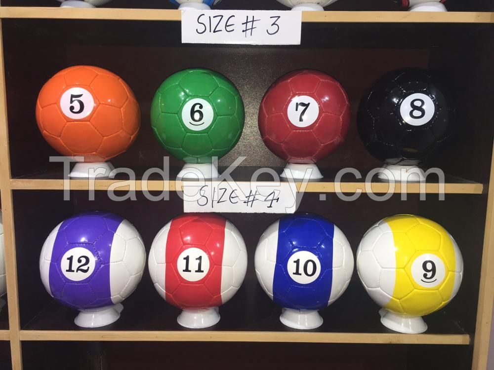 16 Soccer balls Set Huge Billiards Pool Football Sport Poolballl 