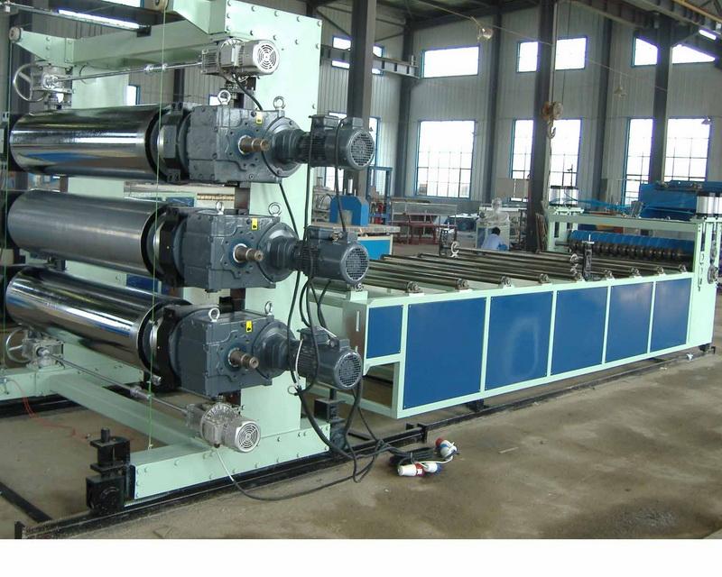 PVC sheet machine