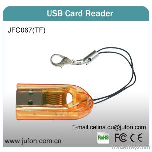 Hot Sales USB 2.0 TF Card Reader