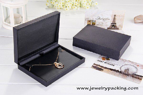 Handmade leather jewelry gift package boxes