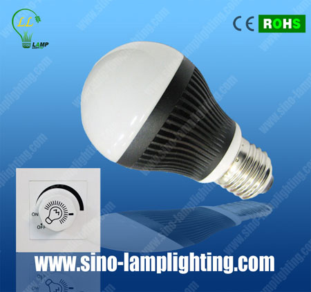 5W high power remote control adjustable LED bulb light