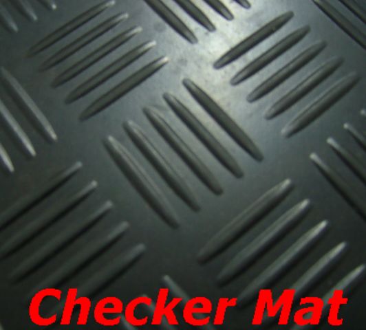 Checker Mat Rubber Sheet