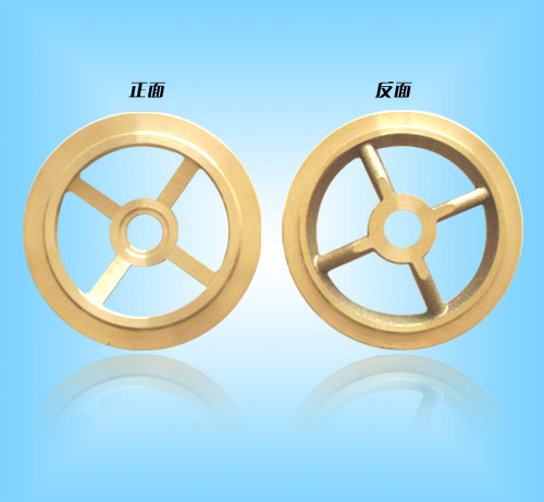 Forged Brass Fitting , Auto parts Copper wheel JM-CT13126