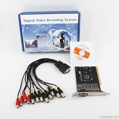 8 CH real time video capture card