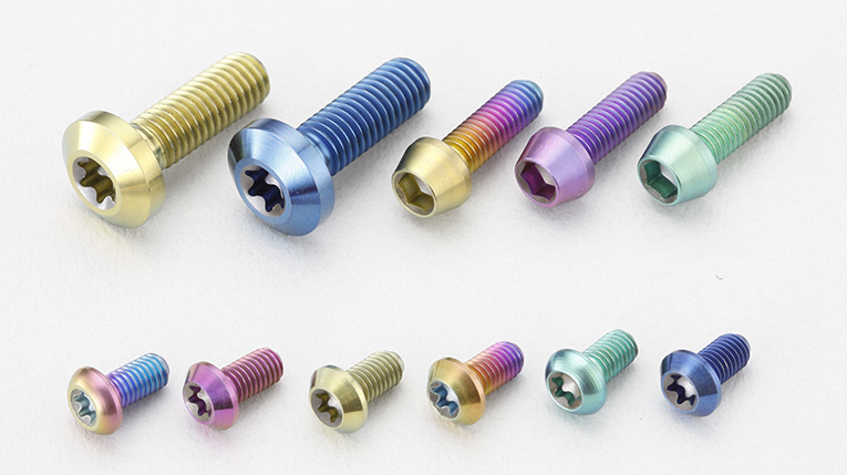 Titanium Alloy Screws- Anodised