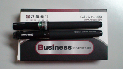 Gel ink pen with Essem tip and Mikuni ink(YT-5499)