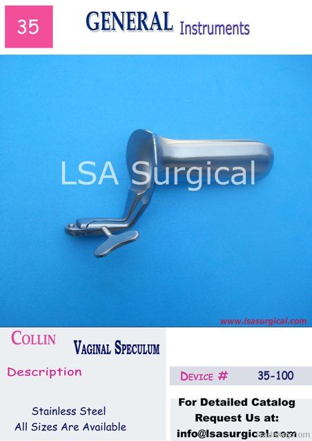 LSA Surgical  Collin Vaginal Speculum