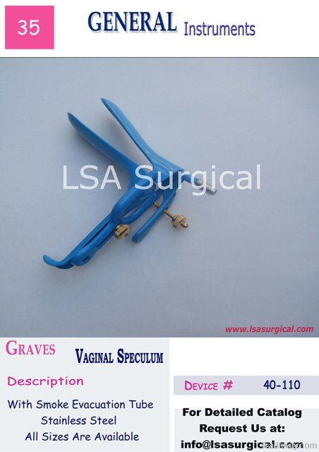 LSA Surgical Graves Vaginal Speculum