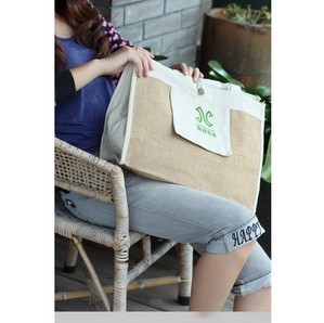 jute cotton shopping bag